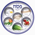 Seder 9" Plate Pack of 8